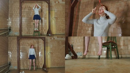 A Little Entertainment 122 Full HD - The girl decided to hang herself, unable to withstand the persecution of a maniac.