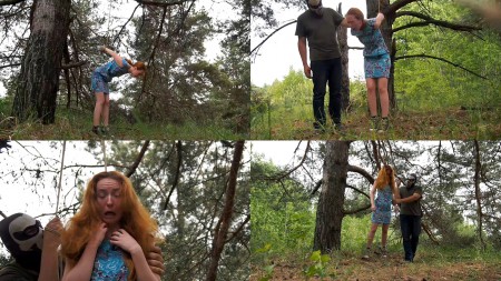 A little entertainment 47 Full HD - A maniac tortures in the forest and then hangs his victim
