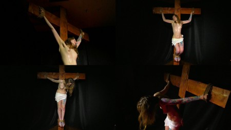 Crucifixion 60 Full HD - She was the daughter of a pagan chief.

In the last battle, she was captured and the centurion ordered her to be crucified....