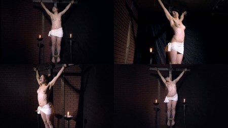 Crucifixion 67 Full HD - She is crucified and suffers terribly....