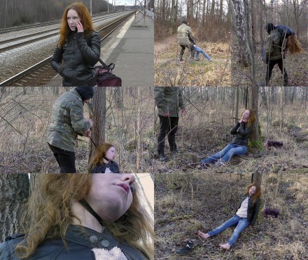Girl blogger Full HD - In the suburbs of Moscow year after year there are mysterious suicides of young girls.
A group of bloggers are trying to investigate this mystery. 
The heroine of the film is one of them. She wants to make a report revealing this secret and become famous in social networks. 
One day, in correspondence with one of the bloggers, she receives an offer to investigate this mystery together. An unknown blogger reports that he knows the coordinates of the "lair of a maniac" and you can come there knowing the GPS coordinates.  He gives her these coordinates. The girl arranged to meet an unknown blogger on a distant platform of commuter trains.

At the appointed time, she arrives at the meeting and gets out of the train car.  But no one is waiting for her on the platform. She's trying to reach the blogger by phone. But he doesn't answer.  She decides go on their own buoyed by GPS Navigator.
=========================================================

It's practically a documentary. Believe me - it's worth seeing.