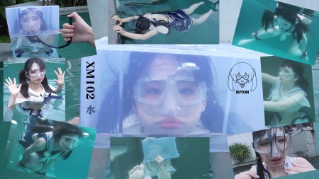 Xiaomeng Pool Adventure - Summer is, of course, the season for water play! Even Xiaomeng, who claims to be not good with water, couldnt resist changing into cute swimsuits and jumping into the pool to splash around. Since she was already there, how could we not let Xiaomeng experience the perfect combination of breath control and underwater adventure?

First, a quick physics review: if a box full of water is lifted from underwater with its opening facing down, the water wont flow out as long as the opening doesnt leave the surface. This creates a perfect underwater environment thats actually above the surfacea bit of a mouthful, but Xiaomengs head was right in that zone! Without needing to dive underwater, we could clearly see Xiaomengs various expressions and the bubbles she exhaled in the water, and the striking contrast of being above the surface, yet still cut off from life-sustaining air by water was truly captivating.

Xiaomeng, full of playful spirit, wanted to stay in this peculiar environment longer. So, I found a tube to give her as a breathing snorkel. Being above the surface, yet still needing a breathing tube to breathethe contrast remained strong! Of course, I didnt forget to block the open end with my finger to test the airtight and watertight seal, and Xiaomengs feigned annoyance was utterly adorable.

Since we played with water above the surface, it was natural to explore air below the surface too. I had Xiaomeng stay underwater, and then I used a box to push down a box of air, creating an air pocket for her to put her head into and breathe. Xiaomeng seemed to really enjoy this aerobic diving, constantly striking poses until oxygen deprivation finally made her stop. What, she wanted to stay underwater even longer? Then wed occasionally swap in a fresh box of air! And so, by intermittently supplying fresh air, Xiaomeng played underwater for a good long while.

The fun part ended; now I couldnt let her run wild. I directly tied her hand and foot on the same side together, then submerged her. I expected her to immediately begin struggling, but to my surprise, she remained remarkably calm, just slowly wriggling, trying to minimize oxygen consumption. However, such a state couldnt last indefinitely, and struggles were bound to begin sooner or later. Yet, even with extreme efforts to survive, only her eyes broke the surface of the water, while her only means of breathingher mouthremained submerged... Incredibly, on one occasion, she managed to break free from the rope restraint on her left hand, despite the pain! Looking at the marks on her wrist and the back of her hand from the friction, even she found it somewhat unbelievable!

Do you like Xiaomeng staying underwater in her cute swimsuits?